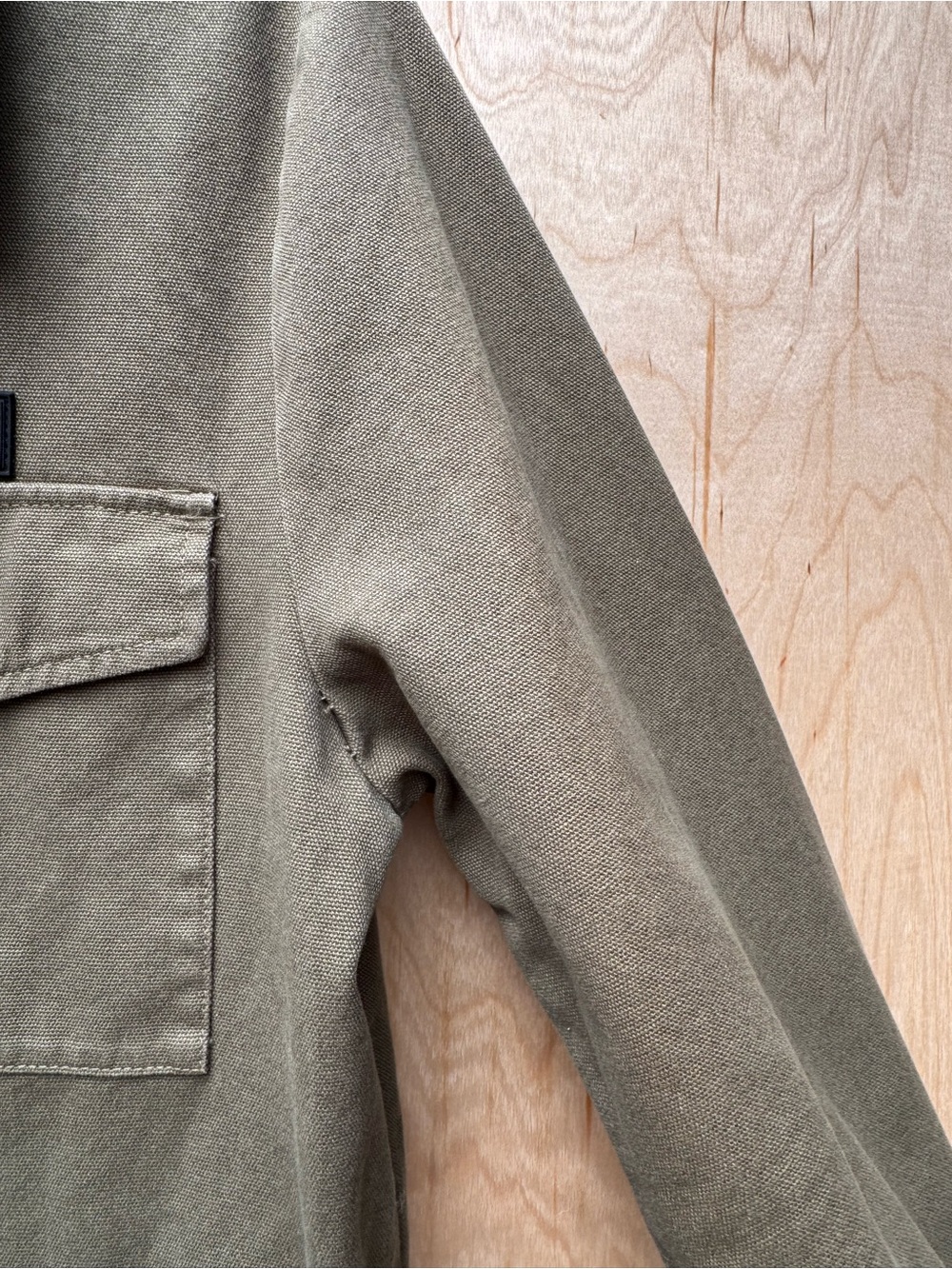 NOIZE Utility Casual Field Jacket Green M - Picture 9 of 9